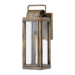 Clarendon Celyn - 1 Light Small Outdoor Wall Lantern in Traditional-Coastal Style - 5.5 Inches Wide by 16.25 Inches High - 1251798