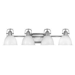 Corbett Hall - Four Light Vanity Light in Traditional-Coastal Style - 33 Inches Wide by 7.75 Inches High - 1251856