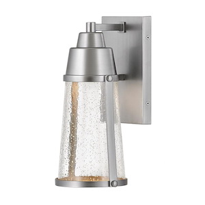 Tenby Terrace - 6.5W 1 LED Small Outdoor Wall Lantern in Transitional-Coastal Style - 6 Inches Wide by 12 Inches High
