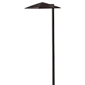Carter Dell - 1 Light Path Light in Craftsman-Coastal Style - 7 Inches Wide by 21.25 Inches High - 1252251