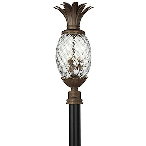 Meadows Garth - Cast Outdoor Lantern Fixture in Traditional-Glam Style - 10.25 Inches Wide by 25.25 Inches High - 1252229