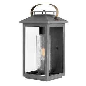 Mayfair Park - 1 Light Large Outdoor Wall Lantern in Traditional-Coastal Style - 9.5 Inches Wide by 20.5 Inches High