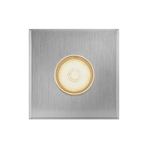 Buxton Bottom - 2.5W LED Small Square Button Light In Modern Style-1.75 Inches Tall and 1.75 Inches Wide