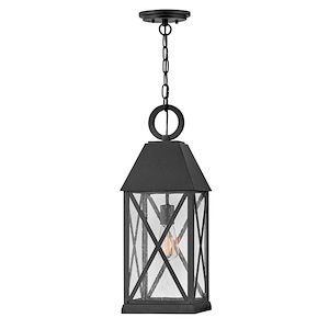Sunningdale Alley - 1 Light Outdoor Large Hanging Lantern In Traditional and Transitional Style-23 Inches Tall and 8 Inches Wide