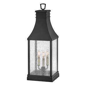 Harewood Rise - 10.5W 3 LED Outdoor Pier Mount In Traditional Style-26.75 Inches Tall and 9.5 Inches Wide
