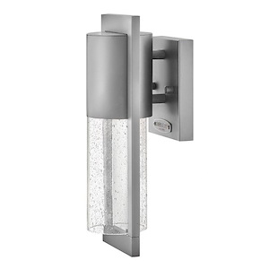 Manor Hall Mews - 5.5W 1 LED Outdoor Wall Mount In Transitional and Modern Style-12 Inches Tall and 4.5 Inches Wide - 1282223