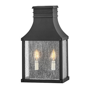 Harewood Rise - 2 Light Outdoor Wall Mount In Traditional Style-17.25 Inches Tall and 9.75 Inches Wide - 1282963