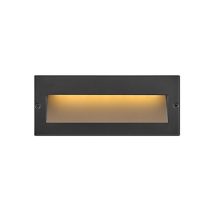 Bushy Lane - 2.5W 1 LED Wide Horizontal Step Light In Modern-3.25 Inches Tall and 8 Inches Wide - 1282528