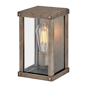 Brewery Loan - 8W 1 LED Outdoor Extra Small Wall Lantern-10 Inches Tall and 6 Inches Wide