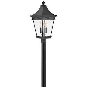 St Leonards Cliff - 15W 3 LED Outdoor Large Post Lantern In Traditional Style-26.5 Inches Tall and 12.5 Inches Wide - 1282620