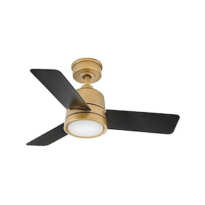 Morrison Firs - 3 Blade Ceiling Fan with Light Kit In Modern Style-14.5 Inches Tall and 36 Inches Wide - 1282949