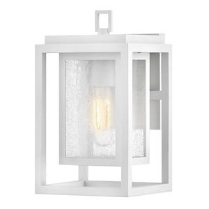 Allen Firs - 8W 1 LED Small Outdoor Wall Lantern-12 Inches Tall and 7 Inches Wide