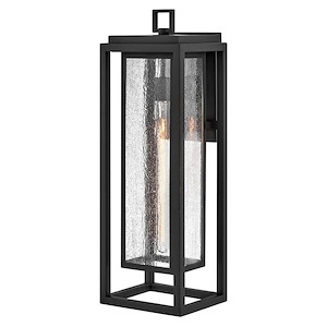 Allen Firs - 12W 1 LED Large Outdoor Wall Lantern-27 Inches Tall and 9 Inches Wide