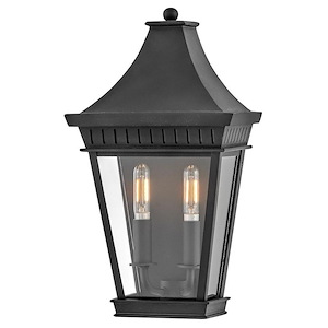 St Mulgrave Placerds Cliff - 10W 2 LED Mediuml Outdoor Wall Lantern In Traditional Style-15.5 Inches Tall and 8.5 Inches Wide - 1321105