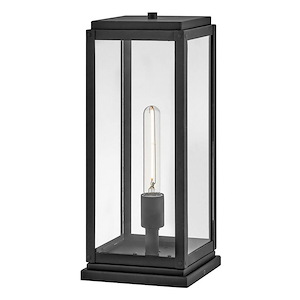 Celandine Laurels - 8W 1 LED Medium Outdoor Pier Mount-17 Inches Tall and 7.25 Inches Wide - 1321052