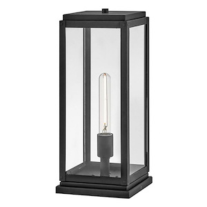 Celandine Laurels - 8W 1 LED Medium Outdoor Pier Mount-17 Inches Tall and 7.25 Inches Wide - 1321121