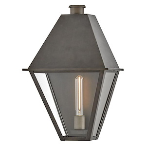 Gartshore Crescent - 12W 1 LED Mediuml Outdoor Wall Lantern In Traditional Style-19.25 Inches Tall and 12.5 Inches Wide - 1321111