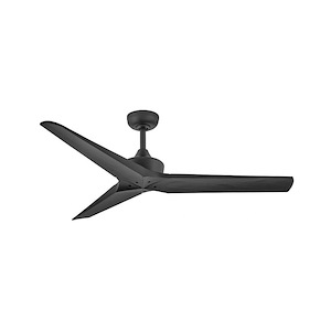 Appletree Circle  - 3 Blade Ceiling Fan In Modern Style-13.75 Inches Tall and 52 Inches Wide