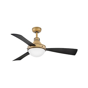 Royal Oak Leas - 3 Blade Ceiling Fan with Light Kit In Traditional Style-18 Inches Tall and 50 Inches Wide