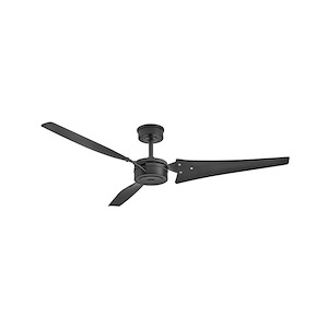 Lynwood Lane  - 3 Blade Ceiling Fan with Light Kit In Industrial Style-12.25 Inches Tall and 60 Inches Wide