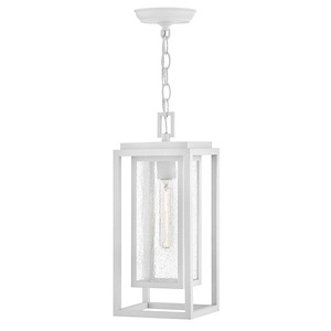Allen Firs - 8W 1 LED Medium Outdoor Hanging Lantern-16.75 Inches Tall and 7 Inches Wide - 1321162