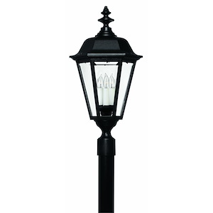 Bower Heath - Cast Outdoor Lantern Fixture in Traditional Style - 13.75 Inches Wide by 27 Inches High