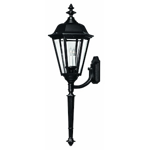 Wentworth Crescent - Cast Outdoor Lantern Fixture in Traditional Style - 13.75 Inches Wide by 41 Inches High