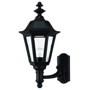 Wentworth Crescent - Cast Outdoor Lantern Fixture in Traditional Style - 8.75 Inches Wide by 18 Inches High