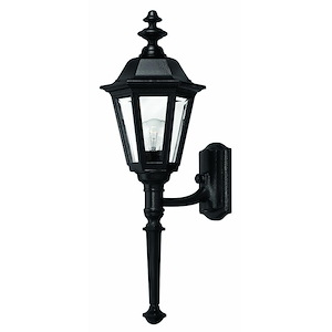 Wentworth Crescent - Cast Outdoor Lantern Fixture in Traditional Style - 8.75 Inches Wide by 25 Inches High