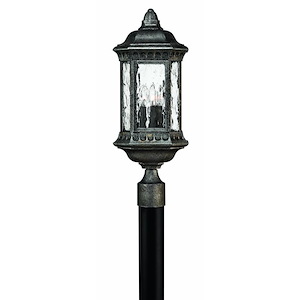 Chestnut Walk - Cast Outdoor Lantern Fixture in Traditional-Glam Style - 8.5 Inches Wide by 22.5 Inches High