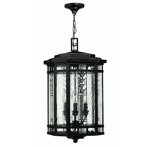Daisy Royd - Brass Outdoor Lantern Fixture in Craftsman-Rustic Style - 12 Inches Wide by 22.5 Inches High