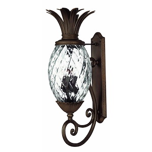 Meadows Garth - Cast Outdoor Lantern Fixture in Traditional-Glam Style - 12.5 Inches Wide by 34 Inches High - 1252596