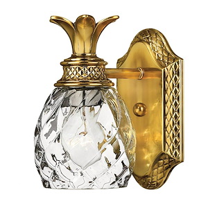 Meadows Garth - 1 Light Bathroom Light Fixture in Traditional-Glam Style - 5 Inches Wide by 8.75 Inches High - 1252626
