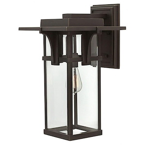 South Mile-End - 1 Light Large Outdoor Wall Lantern in Craftsman Style - 11.25 Inches Wide by 18.5 Inches High - 1251604