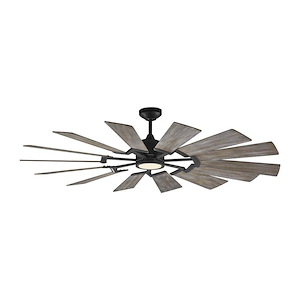 14 Blade Windmill Ceiling Fan - 62 Inch Energy Star Ceiling Fan with Light Kit