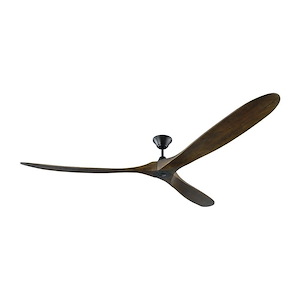 Harbour Laurels - 3 Blade Ceiling Fan with Handheld Control in Modern Style - 88 Inches Wide by 13.69 Inches High