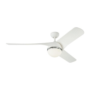 3 Blade 56 Inch Ceiling Fan with Kit - Contemporary Ceiling Fan