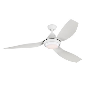 56 Inch 3 Blade Ceiling Fan with Light Kit