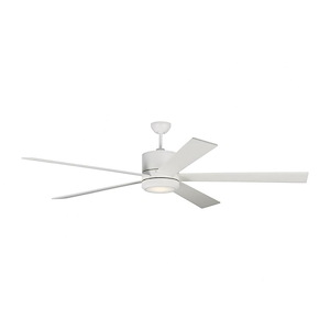 5 Blade 72 Inch Ceiling Fan with Light Kit