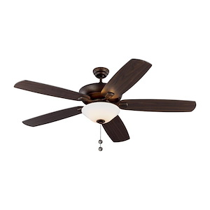 5 Blade 60 Inch Ceiling Fan with Light Kit