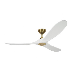 Grebe Cliff - 3 Blade Ceiling Fan with Handheld Control in Contemporary Style - 60 Inches Wide by 11.7 Inches High