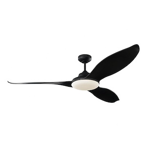 Muirfield Warren - 3 Blade Ceiling Fan with Handheld Control and Includes Light Kit - 60 Inches Wide by 13.09 Inches High