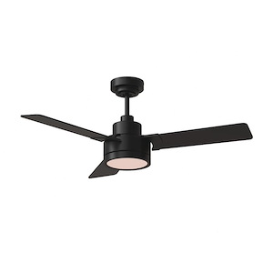 Cherry Heights - 3 Blade Ceiling Fan with Light Kit In Modern Style-15.4 Inches Tall and 44 Inches Wide