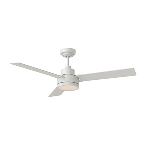 Cherry Heights - 3 Blade Ceiling Fan with Light Kit In Modern Style-15.4 Inches Tall and 52 Inches Wide - 1282715