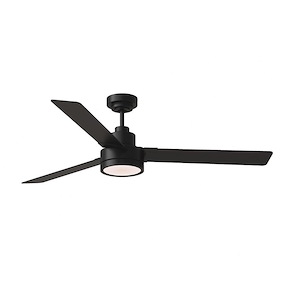 Cherry Heights - 3 Blade Ceiling Fan with Light Kit In Modern Style-14.7 Inches Tall and 58 Inches Wide - 1282719