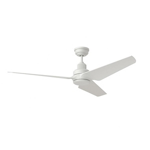Briar Head - 3 Blade Ceiling Fan with Light Kit In Transitional Style-14.5 Inches Tall and 52 Inches Wide
