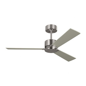 Bay Manor Lane - 3 Blade Ceiling Fan In Modern Style-12.6 Inches Tall and 44 Inches Wide