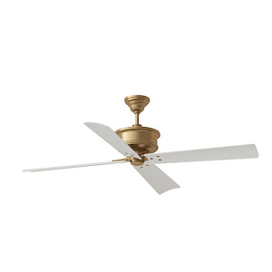 Reed Oak - 4 Blade Ceiling Fan In Traditional Style-16.1 Inches Tall and 56 Inches Wide