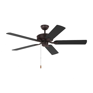 Old Barn Poplars - 5 Blade Ceiling Fan In Traditional Style-13.3 Inches Tall and 52 Inches Wide - 1282697