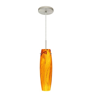 Tu Tu-One Light Cord Pendant with Flat Canopy-3.5 Inches Wide by 11.25 Inches High - 404016